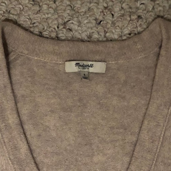 One Of A Kind Madewell Cardigan w/ Elbow Patches - Picture 5 of 5